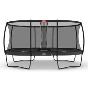 BERG Grand Champion Regular Trampoline 520 Grijs + Safety Net Deluxe