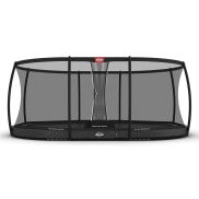 BERG Grand Champion InGround Trampoline 520 Grijs + Safety Net Deluxe XL