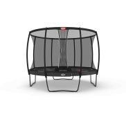 Berg Champion Regular Trampoline 430 Grey Levels + Safety Net Deluxe XL