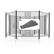 Berg Safety Net Comfort - Paalhoezen (203 cm) (8x)