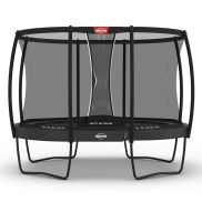 Berg Grand Champion Regular Trampoline 350 Grijs + Safety Net Deluxe