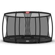 BERG Champion InGround Trampoline 380 Grijs + Safety Net Deluxe