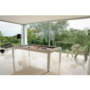 Aramith Fusion Pooltafel Powder Wallnut 7ft