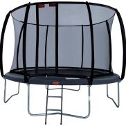 Avyna Pro-Line trampoline 14 Ø430 met Royal Class Veiligheidsnet & gratis trapje - HD Plus trampoline rand - Grijs