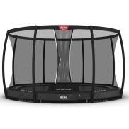 BERG Grand Champion InGround 470 Grey + Safety Net Deluxe Trampoline
