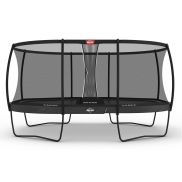Berg Grand Champion Regular Trampoline 520 Grey + Safety Net Deluxe