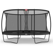Berg Grand Champion Regular Trampoline 520 Grey + Safety Net Deluxe XL