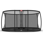 Berg Grand Elite Inground Trampoline 520 Grijs + Safety Net Deluxe XL