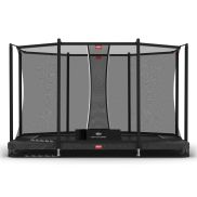 BERG Ultim Favorit InGround Trampoline 330 Grijs + Safety Net Comfort