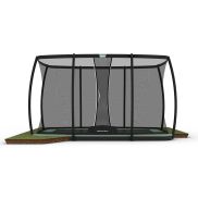 BERG Trampoline Ultim Champion ECO FlatGround 410 + Safety Net Deluxe XL