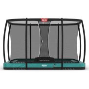 Berg Ultim Champion Inground Trampoline 330 Green + Safety Net Deluxe