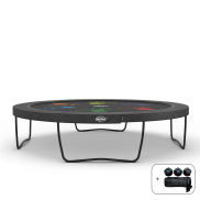 BERG Elite Regular Trampoline 430 Grijs Levels