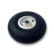 Berg wiel 400 x6 wit