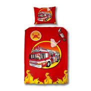 Brandweerwagen Dekbedovertrek
