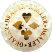 Dealer Fiche Deluxe 6cm Zwart