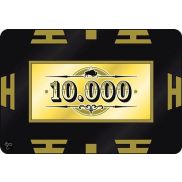 Poker Plaque 10000 Bruin