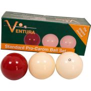 Carambole ballen set Ventura Dark red