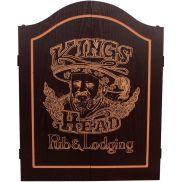 Dart Kabinet Kings Head Black & Gold - Razendsnelle levering!