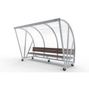 Alusport Dug-Out Verplaatsbaar 5-6 Personen DO301V Model D