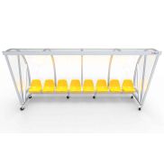 Alusport Dug-Out Verplaatsbaar 7-8 Personen DO401VZ Model D