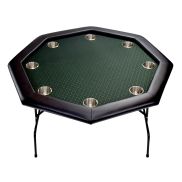 NORTH Octagon Pokertafel Groen 8 Personen