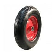 PU Band + Wiel 4.00x8 + 2.50Ax8 + 25 dia Staal