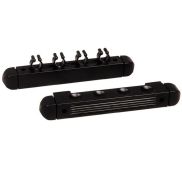Lexor Wand keu rek 4-keus zwart