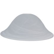 Losse kap biljartlamp 37 cm, glas