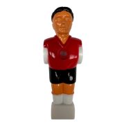 NORTH Voetbaltafelpop Rood / Witte Sleeve Plastiek 16mm