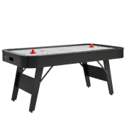 NORTH Zenith Airhockeytafel Zwart/Wit 7FT