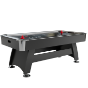 NORTH Storm Airhockeytafel Zwart/Zwart RVS 7FT