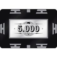 Play Chips Square 5.000 Silver