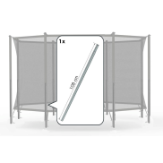 Safety Net Comfort - Onderpaal + veerclip (108cm)