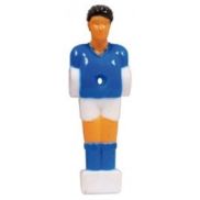Voetbaltafelpop Blauw / Wit 13 mm