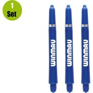 Winmau Dart Shafts Nylon Signature - Blauw - Medium - (1 Set)