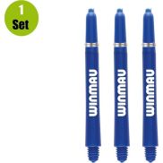 Winmau Dart Shafts Nylon Signature - Blauw - Short - (1 Set) 