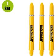 Winmau Dart Shafts Nylon Signature - Geel - Short - (1 Set)