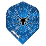 Winmau Mega Standard Spider Blauw dartvluchten