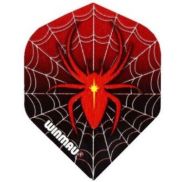 Winmau Standard Spider Rood dartvluchten 