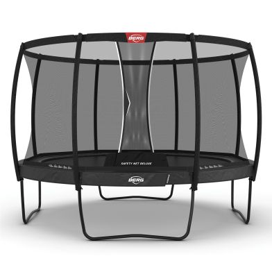 BERG Champion Regular Trampoline 330 Grijs + Safety Net Deluxe