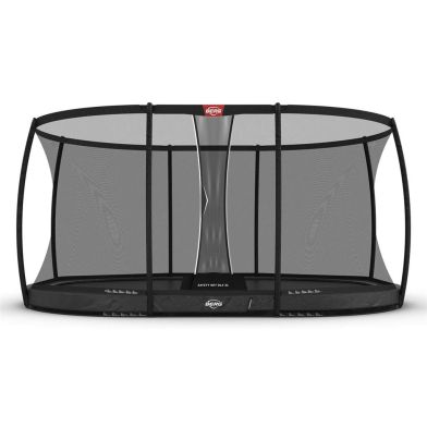 Berg Grand Champion Inground Trampoline 520 Grey + Safety Net Deluxe XL