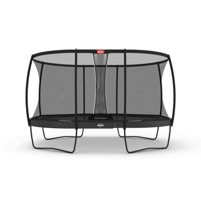 BERG Grand Champion Regular Trampoline 520 Grijs + Safety Net Deluxe XL