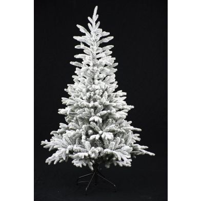 Kunstkerstboom Kingston Flocked PE Hinged 150cm 