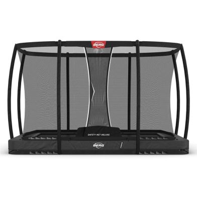 Berg Ultim Champion Inground Trampoline 330 Grey + Safety Net Deluxe