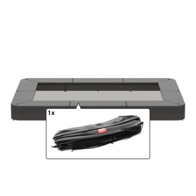 Berg Eazyfit Inground Beschermrand Grijs