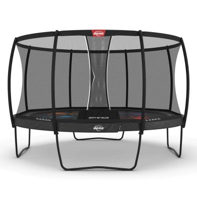 BERG Elite InGround Trampoline 430 Grijs Levels + Safety Net Deluxe