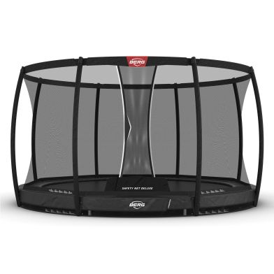 BERG Champion InGround Trampoline 330 Grijs + Safety Net Deluxe