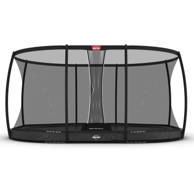 Berg Grand Elite Inground Trampoline 520 Grijs + Safety Net Deluxe XL