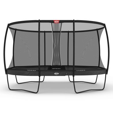 BERG Grand Elite Regular Trampoline 520 Grijs + Safety Net Deluxe XL