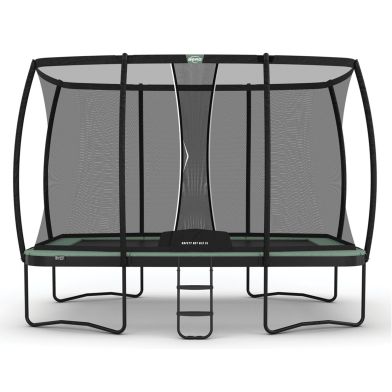 Berg Ultim Champion Regular Trampoline 410 Grey + Safety Net Deluxe XL